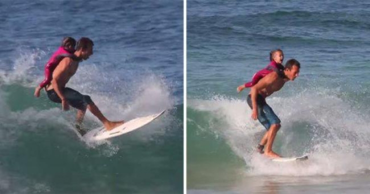 Illustration de l'article : A father will do anything for his child! These 17 photos prove it, and it's so cute...