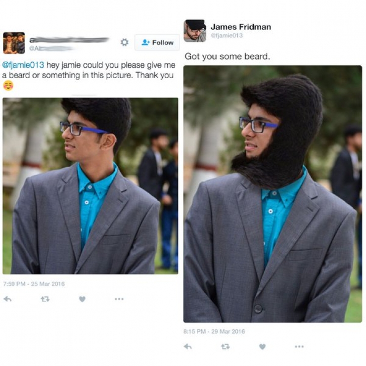 Illustration de l'article : This digital artist manipulates people&rsquo;s Photoshop requests and it&rsquo;s hilarious! 10 photos!