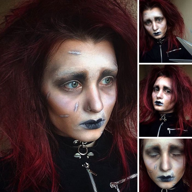 30 faces for the same person! This young lady’s surreal makeup is awesome!