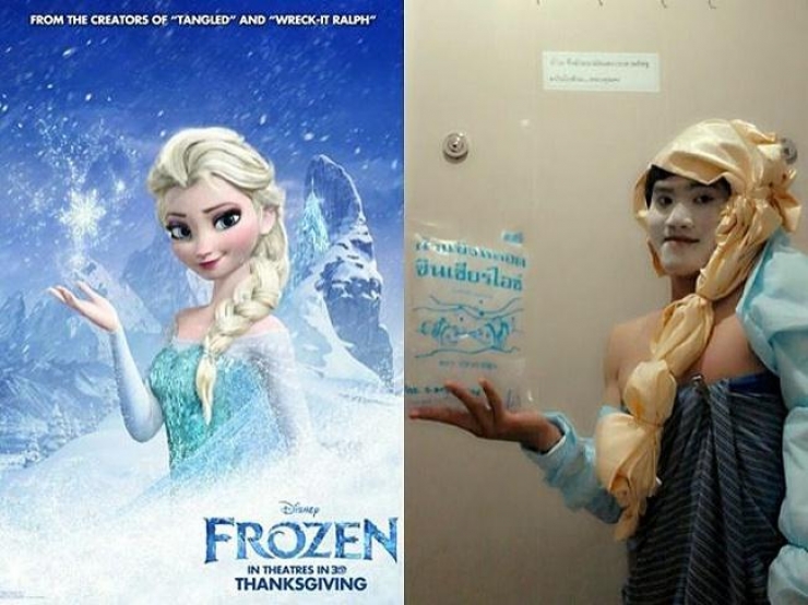 Illustration de l'article : 19 people who are resourceful in imitating their favorite characters...