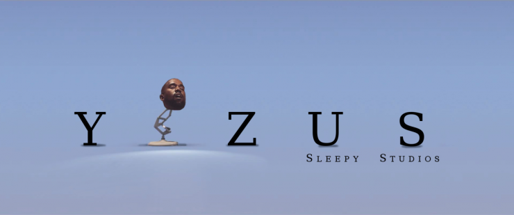 Illustration de l'article : Kanye West falls asleep and internet users have some fun Photoshopping him...