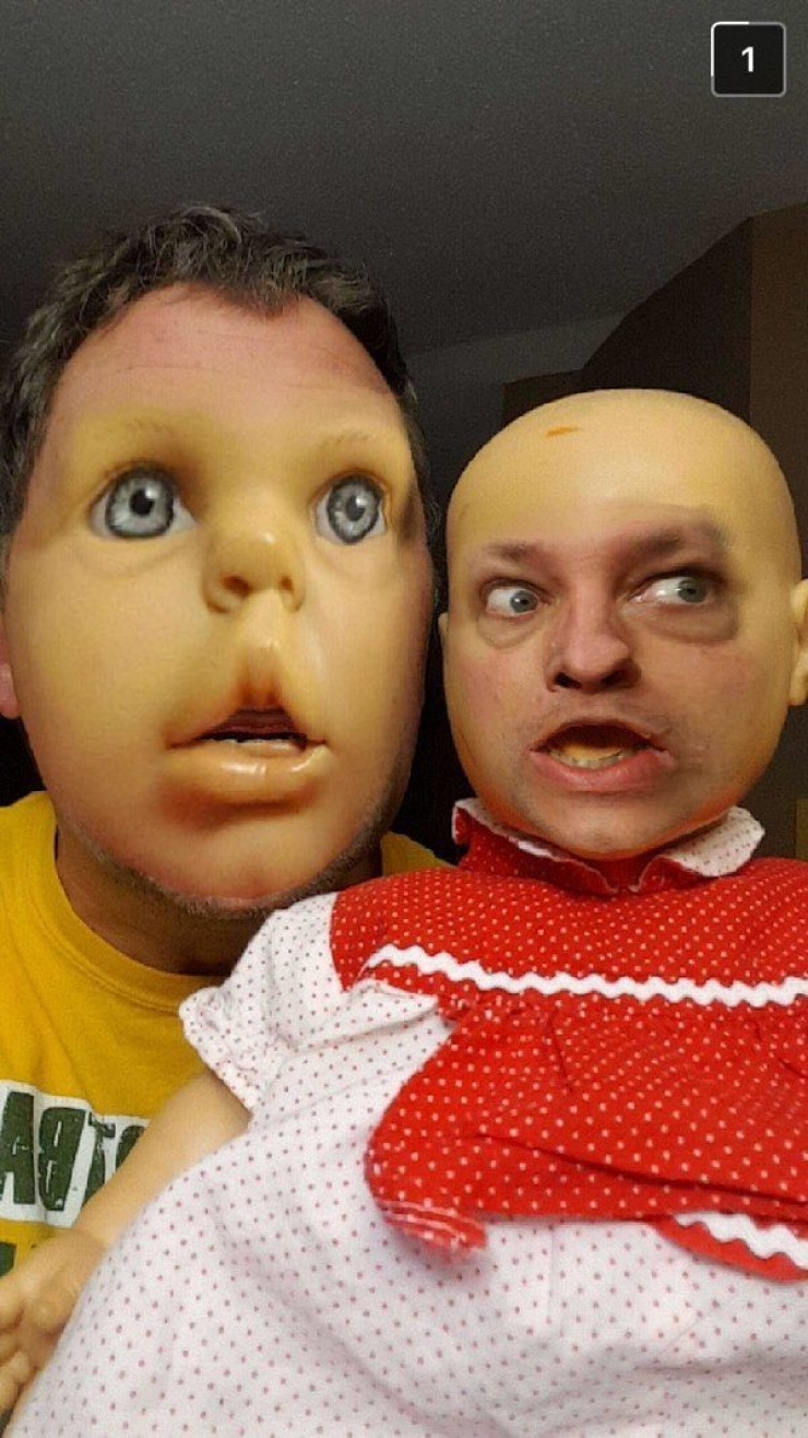 Illustration de l'article : 21 people who should've never downloaded the application Face Swap...