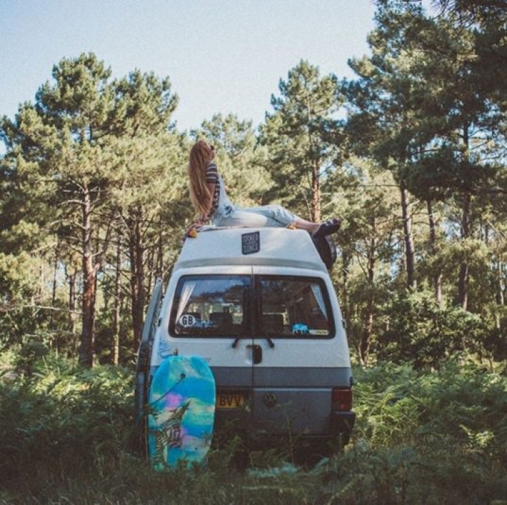 Illustration de l'article : These 5 couples dropped everything to go road tripping in just a van... Some pictures that will make you want to do the same!
