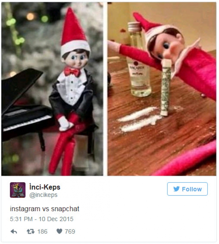 Illustration de l'article : Differences between the photos posted on Instagram and Snapchat!