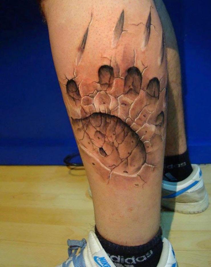 Illustration de l'article : These 25 tattoos of optical illusions may leave you with your mouth wide open!