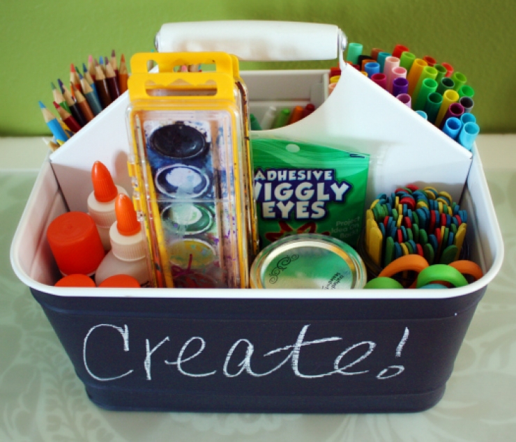 Illustration de l'article : 15 tips for setting up a little crafts area for your kids!