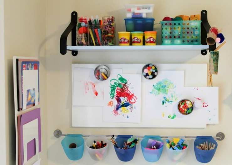 Illustration de l'article : 15 tips for setting up a little crafts area for your kids!