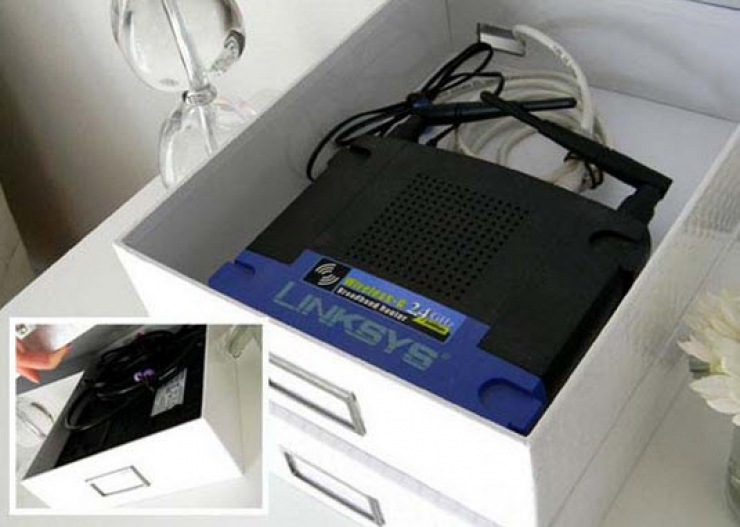 Illustration de l'article : 7 little tricks to neatly hide/store items that are unsightly but essential to the home...