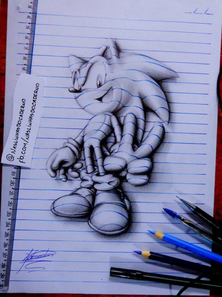 Illustration de l'article : This artist is only 16, yet he masters 3D drawings with impressive ease...