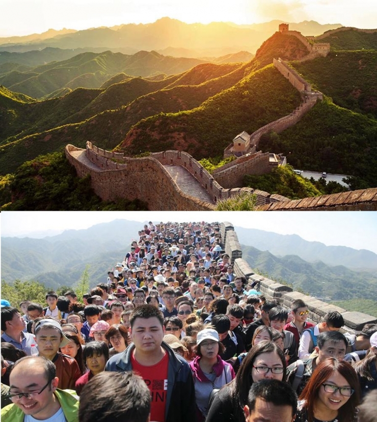 Illustration de l'article : Photos vs. Reality: When your travel destination doesn't look anything like the travel photos. (16 photos)