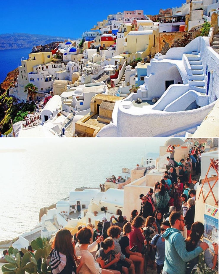 Illustration de l'article : Photos vs. Reality: When your travel destination doesn't look anything like the travel photos. (16 photos)