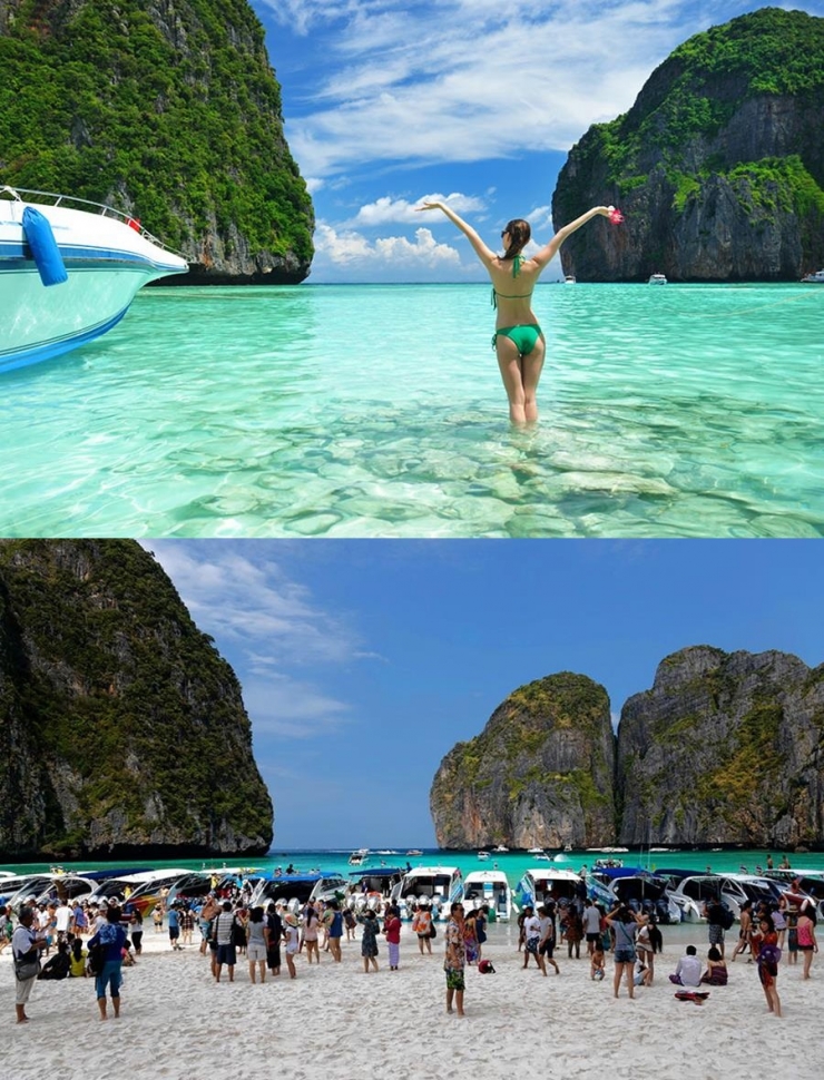 Illustration de l'article : Photos vs. Reality: When your travel destination doesn't look anything like the travel photos. (16 photos)