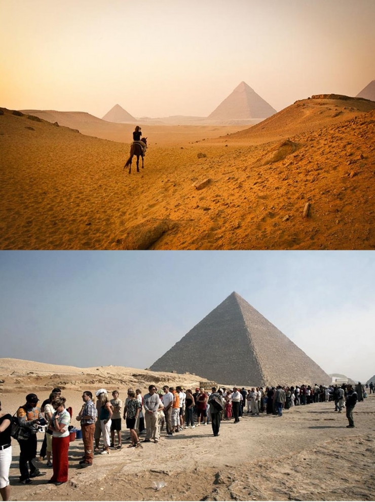 Illustration de l'article : Photos vs. Reality: When your travel destination doesn't look anything like the travel photos. (16 photos)