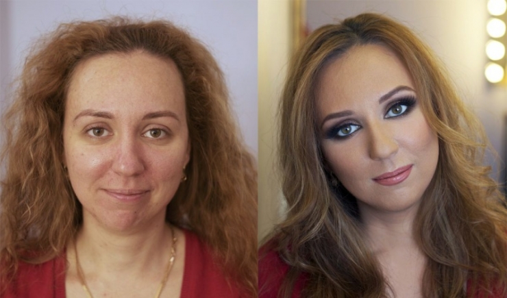 Illustration de l'article : With and without! It's crazy what makeup can do... 17 photos!