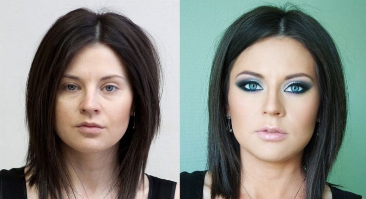 Illustration de l'article : With and without! It's crazy what makeup can do... 17 photos!