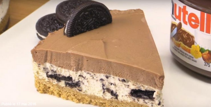 Illustration de l'article : Indulge yourself with this Nutella Oreo Cheesecake recipe...