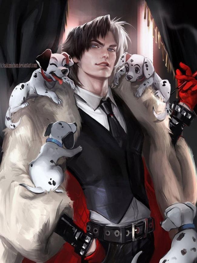 Illustration de l'article : 8 female Disney characters reimagined as men!