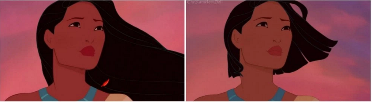Illustration de l'article : 10 Disney princesses with short hair!