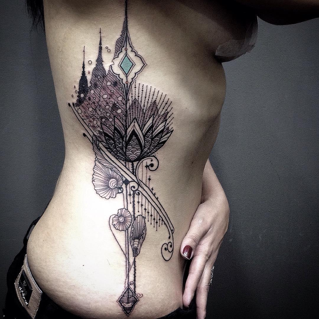 Illustration de l'article : 15 Asian tattoos by Brazilian tattoo artist Pedro Contessoto! Which ones do you think are his finest creations?