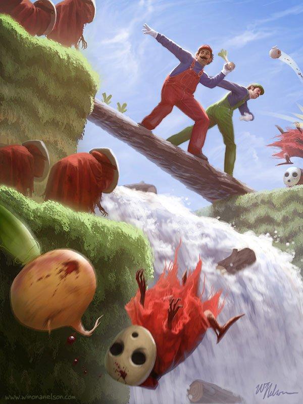 Illustration de l'article : 14 Nintendo heroes as if they existed in real life!