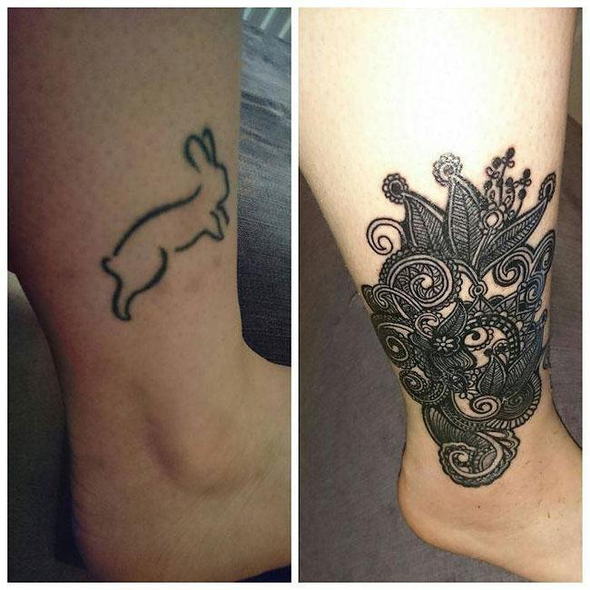 Illustration de l'article : Of these 51 tattoo fails, which ones were covered up the best?