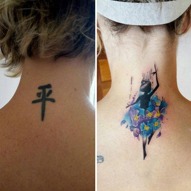 Illustration de l'article : Of these 51 tattoo fails, which ones were covered up the best?