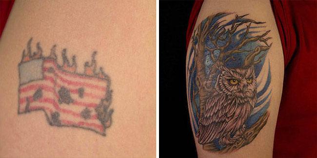 Illustration de l'article : Of these 51 tattoo fails, which ones were covered up the best?