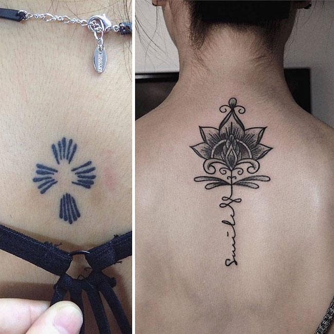 Illustration de l'article : Of these 51 tattoo fails, which ones were covered up the best?