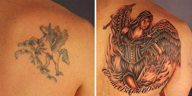 Illustration de l'article : Of these 51 tattoo fails, which ones were covered up the best?