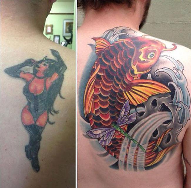 Illustration de l'article : Of these 51 tattoo fails, which ones were covered up the best?