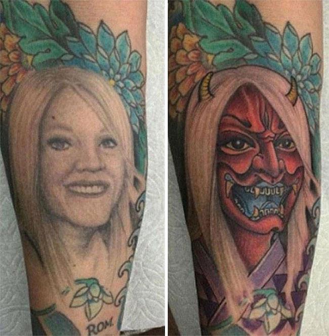 Illustration de l'article : Of these 51 tattoo fails, which ones were covered up the best?