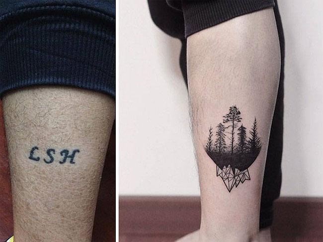 Illustration de l'article : Of these 51 tattoo fails, which ones were covered up the best?