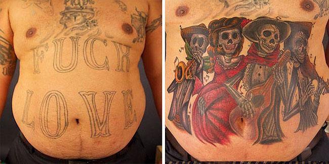 Illustration de l'article : Of these 51 tattoo fails, which ones were covered up the best?
