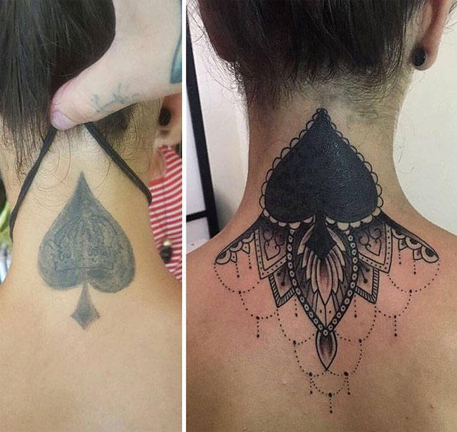 Illustration de l'article : Of these 51 tattoo fails, which ones were covered up the best?