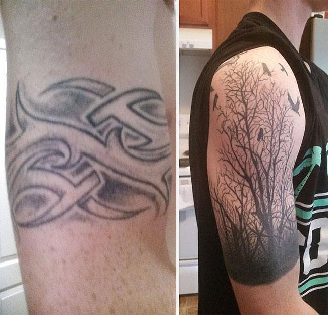 Illustration de l'article : Of these 51 tattoo fails, which ones were covered up the best?