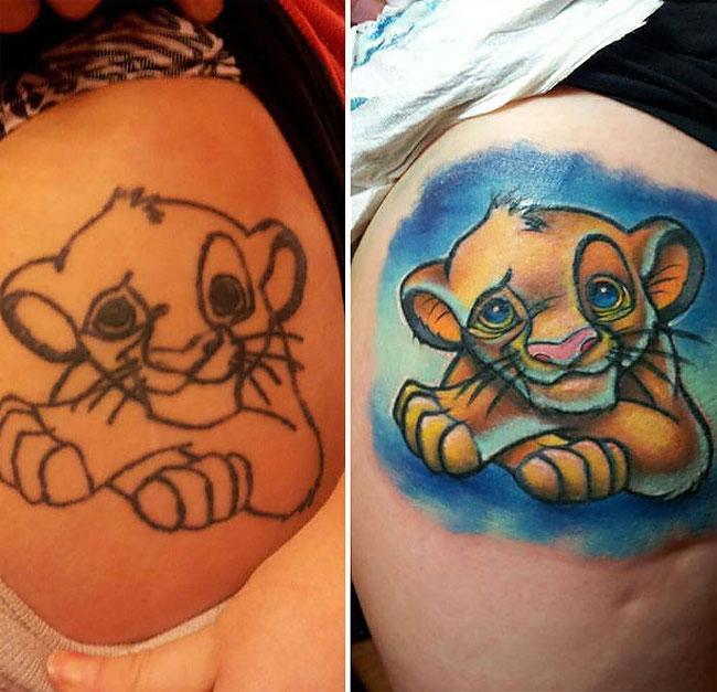 Illustration de l'article : Of these 51 tattoo fails, which ones were covered up the best?