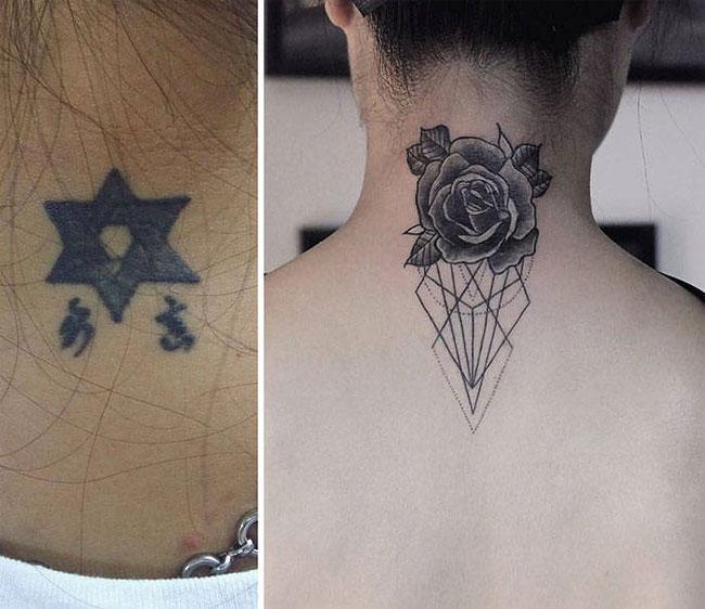 Illustration de l'article : Of these 51 tattoo fails, which ones were covered up the best?
