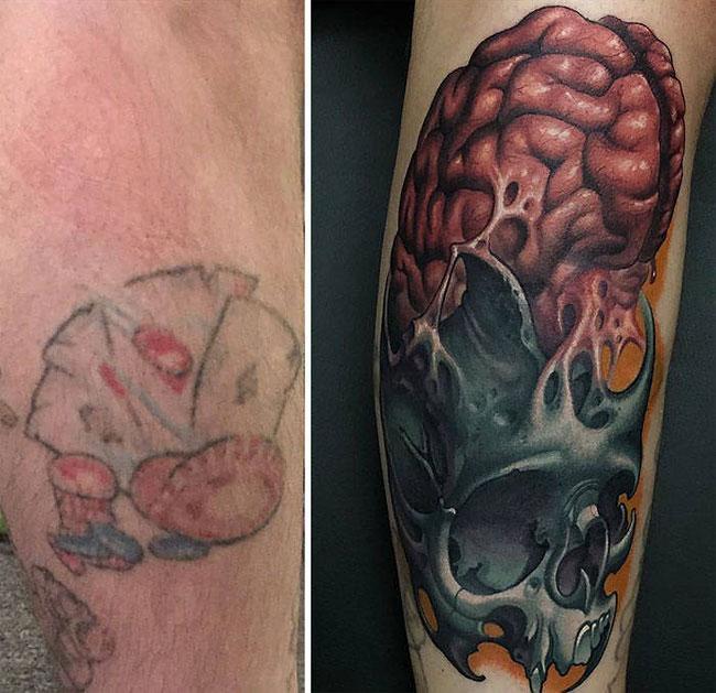 Illustration de l'article : Of these 51 tattoo fails, which ones were covered up the best?