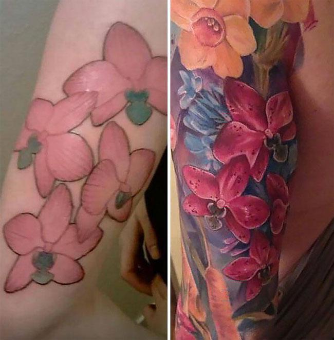 Illustration de l'article : Of these 51 tattoo fails, which ones were covered up the best?