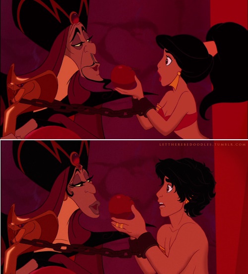 Illustration de l'article : 19 illustrations of Disney characters if they changed genders