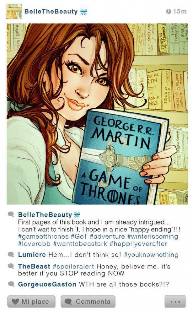 Illustration de l'article : 13 Disney characters imagined as if they had an Instagram account!