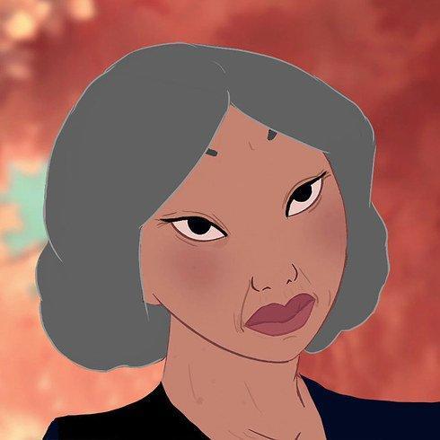 Illustration de l'article : 7 Disney princesses if they had really gotten older at the same time as the rest of us!