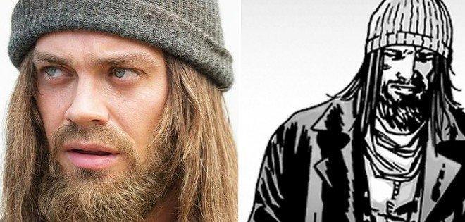 Illustration de l'article : 20 cult characters from “The Walking Dead” comparing the TV show and the comics! Which ones are the most similar?