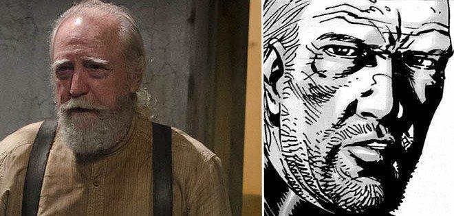 Illustration de l'article : 20 cult characters from “The Walking Dead” comparing the TV show and the comics! Which ones are the most similar?