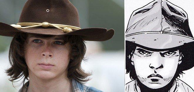 Illustration de l'article : 20 cult characters from “The Walking Dead” comparing the TV show and the comics! Which ones are the most similar?