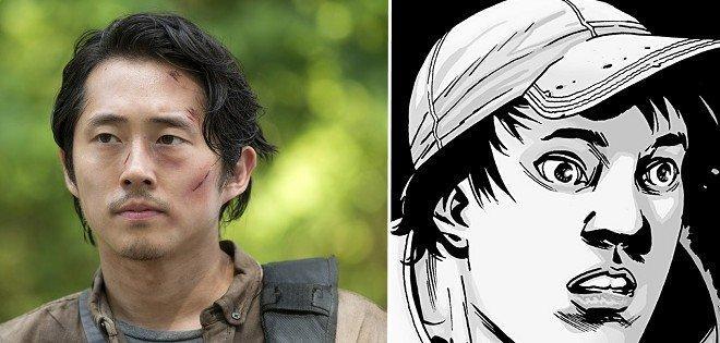 Illustration de l'article : 20 cult characters from “The Walking Dead” comparing the TV show and the comics! Which ones are the most similar?