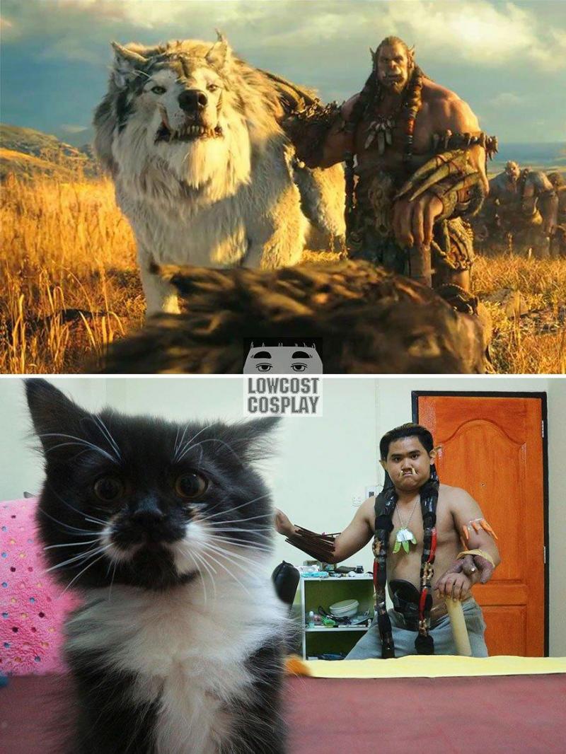 Illustration de l'article : 15 costumes from movies and cartoons that one man created with everyday objects!