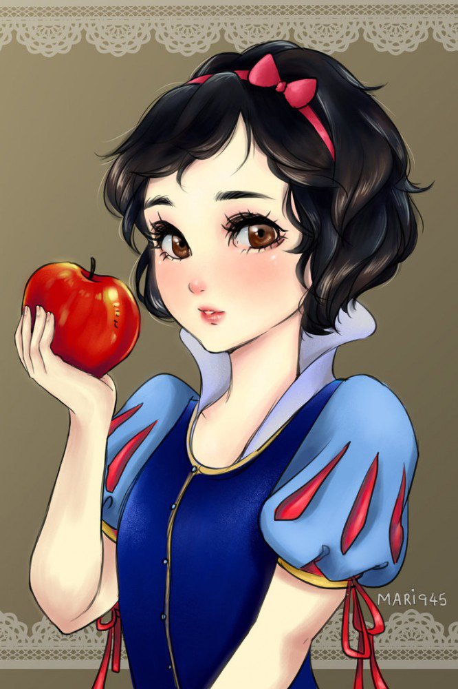 Illustration de l'article : 14 Disney princesses&hellip;manga style, like you&rsquo;ve never seen them before!
