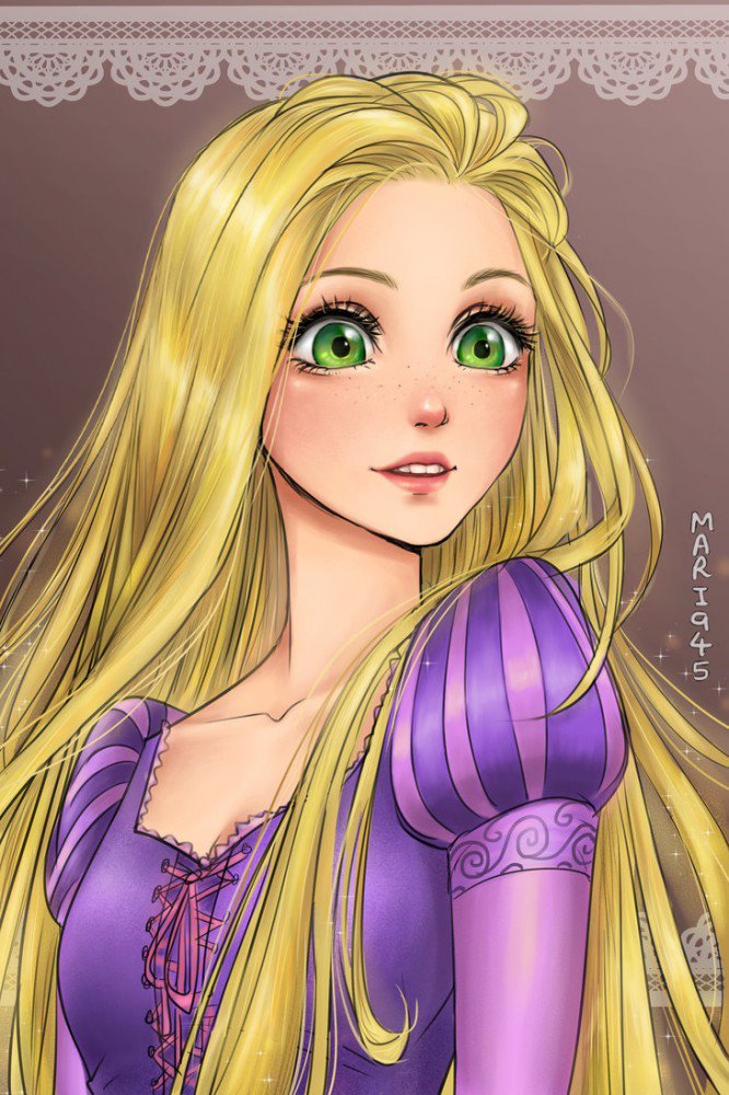 Illustration de l'article : 14 Disney princesses&hellip;manga style, like you&rsquo;ve never seen them before!
