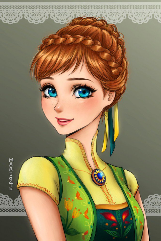 Illustration de l'article : 14 Disney princesses&hellip;manga style, like you&rsquo;ve never seen them before!